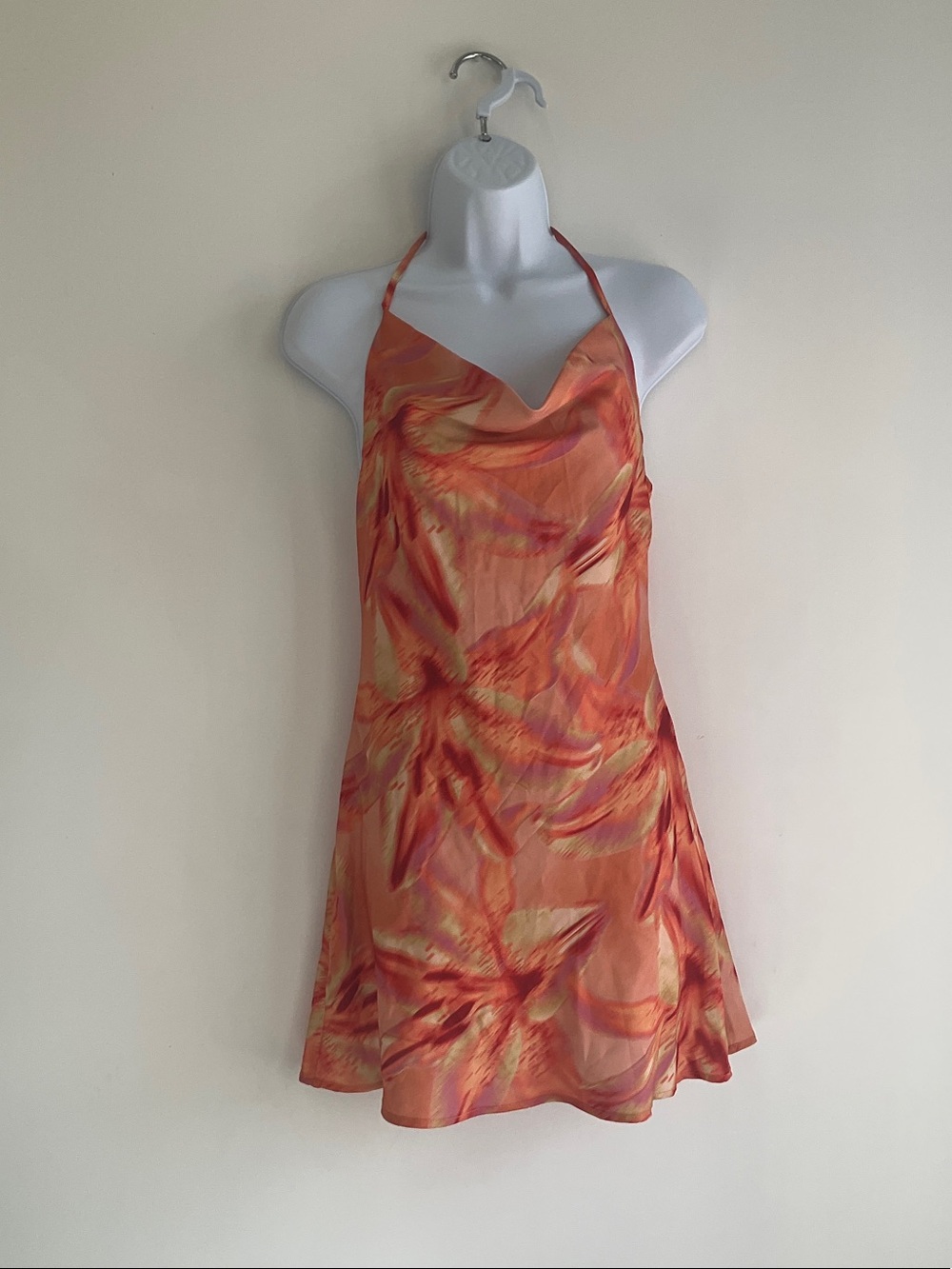 wild fable Orange Multitone Slip Dress